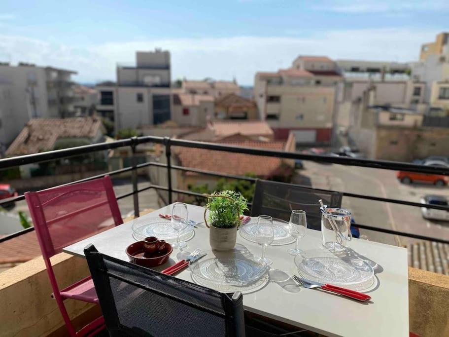 Appart T2 Calme - Centre De Canet - Parking - Clim Extérieur photo