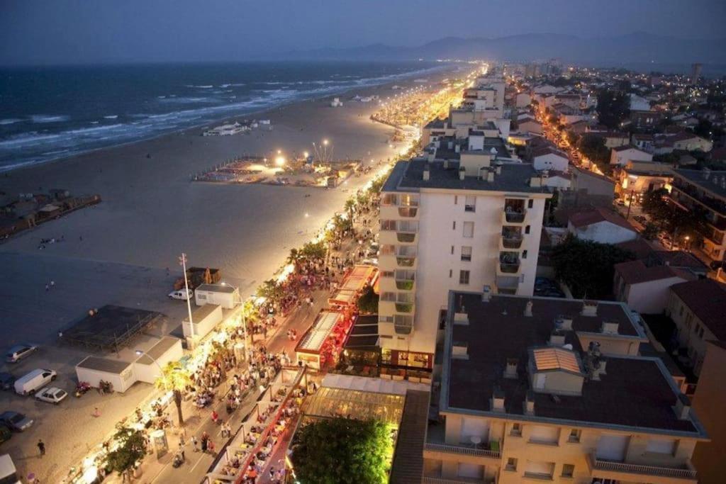 Appart T2 Calme - Centre De Canet - Parking - Clim Extérieur photo